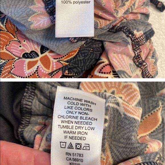 Maurice’s pantsuit sleeveless wide leg size small - Picture 6 of 7